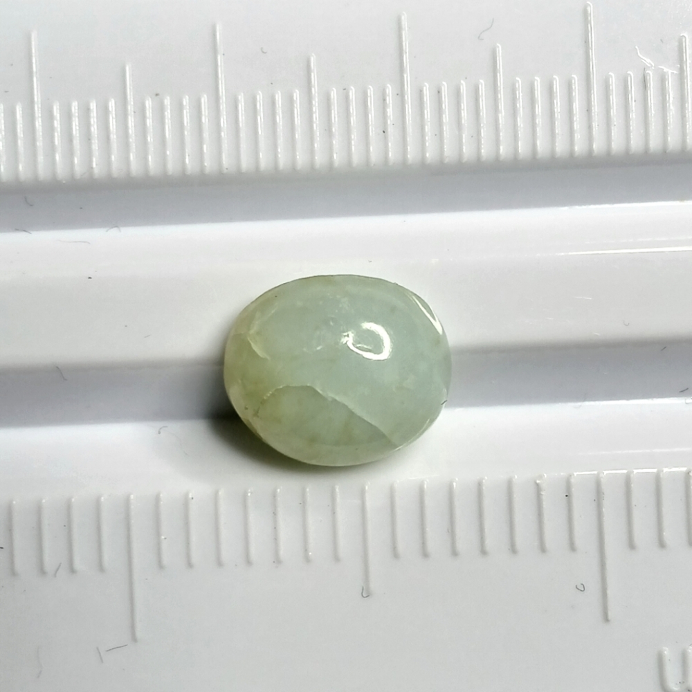 Elegant Blue Opal Gemstone 12×10mm